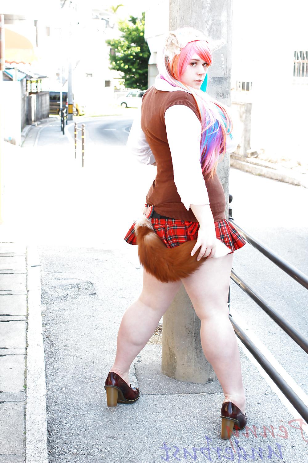 23P Penny Underbust - Furry Schoolgirl
