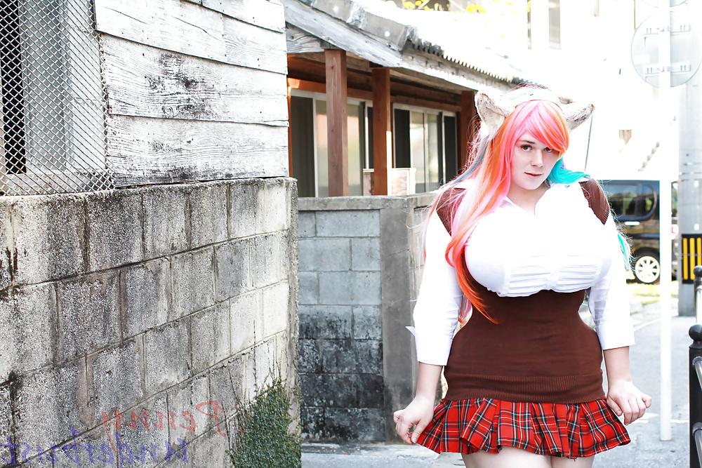 23P Penny Underbust - Furry Schoolgirl