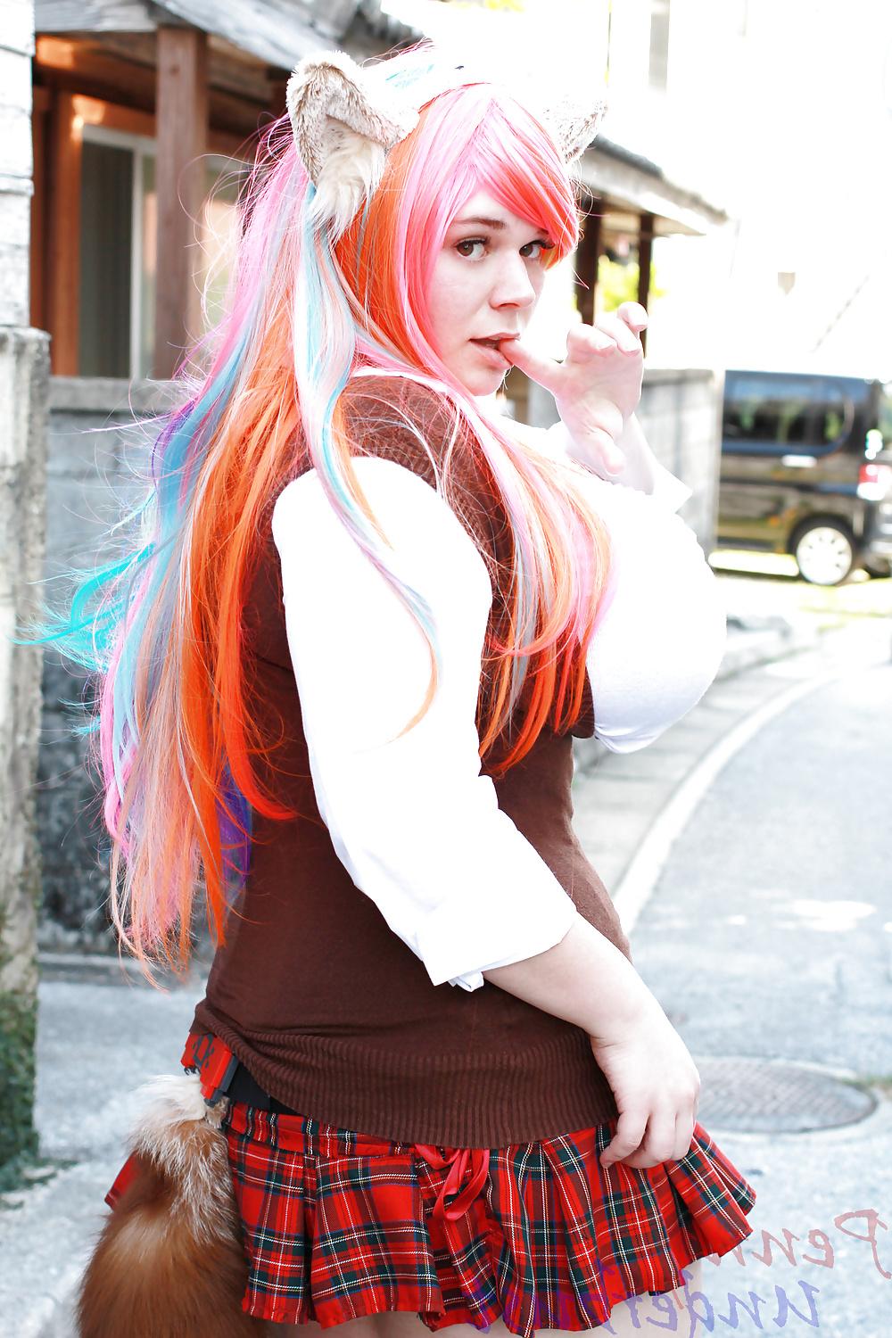 23P Penny Underbust - Furry Schoolgirl