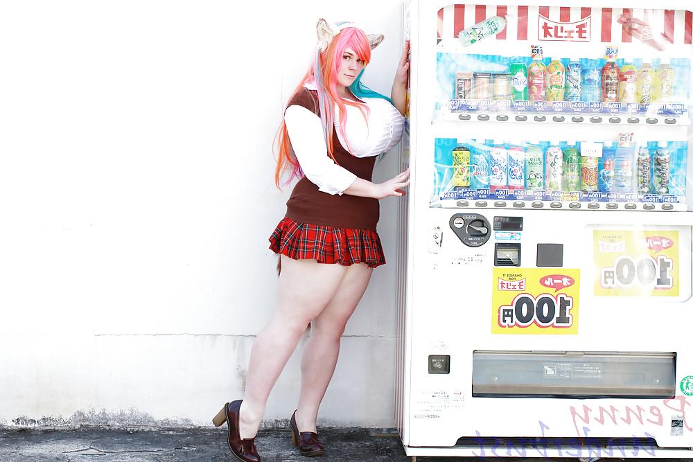 23P Penny Underbust - Furry Schoolgirl