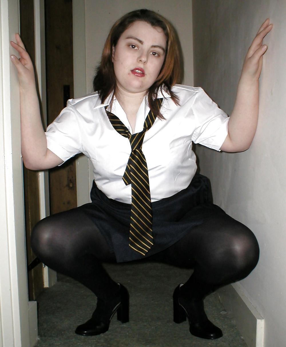 18P Matures dressed like sexy schoolgirl sluts 1