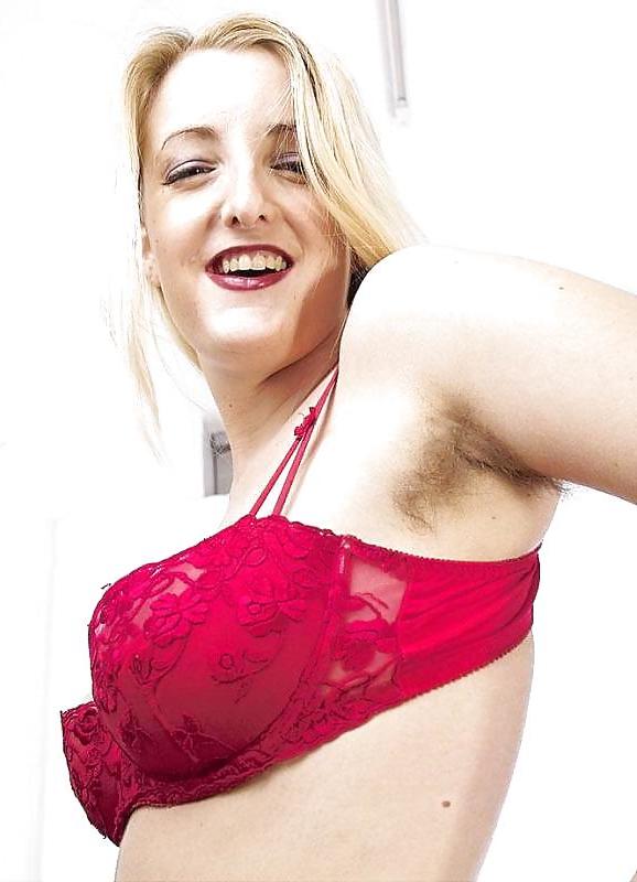 25P Miscellaneous girls showing hairy, unshaven armpits 4