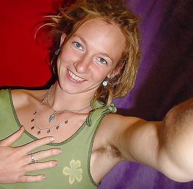 25P Miscellaneous girls showing hairy, unshaven armpits 4