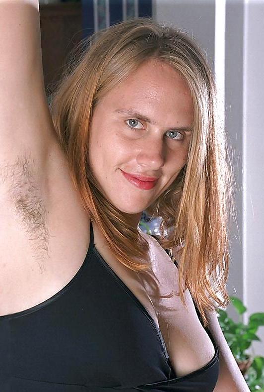 25P Miscellaneous girls showing hairy, unshaven armpits 4