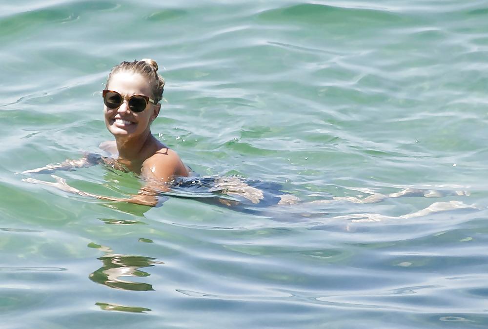 15P Lara Bingle Bikini on Bondi Beach in Sydney