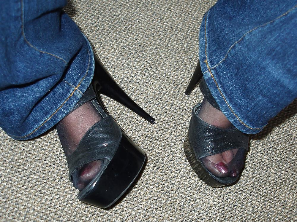 10P Nylonfeet & Heels