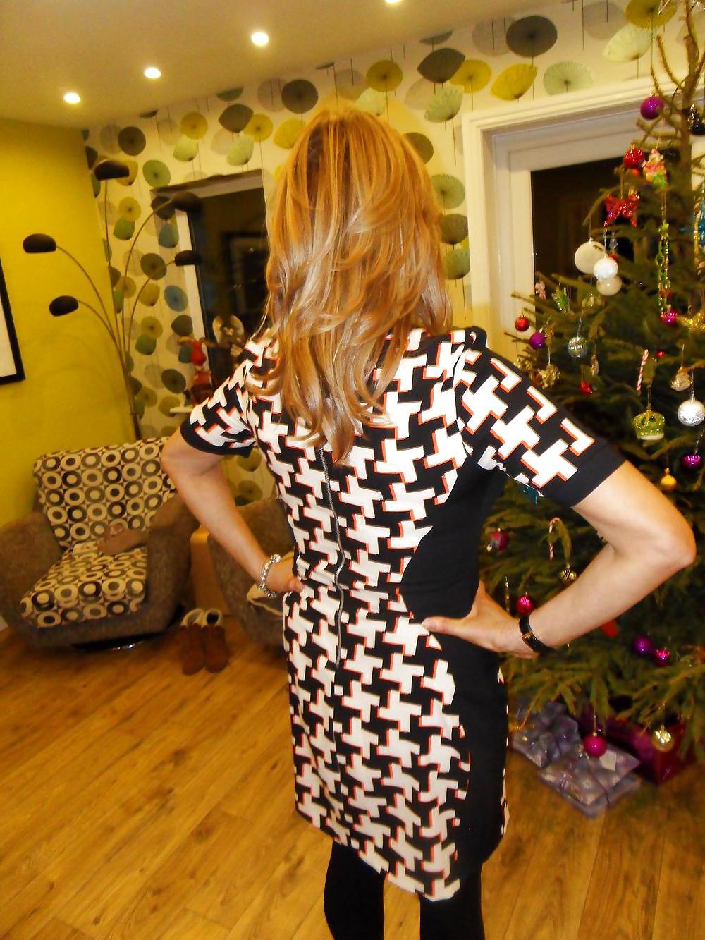 7P Xmas pantyhose fun