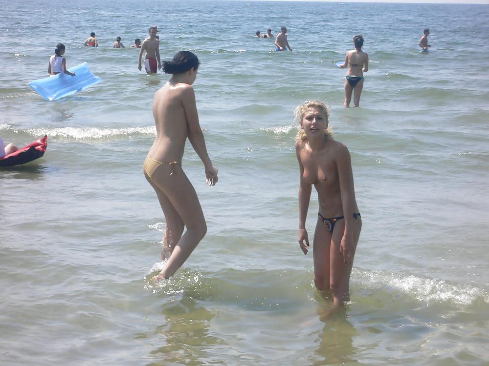 13P Two Russian beauties on the beach