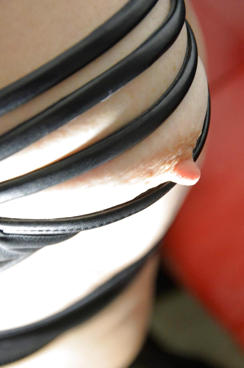 25P Sauceys Leather Undies Show