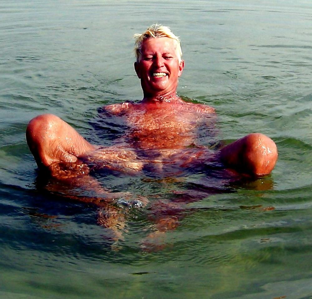 18P Naked on the public beach