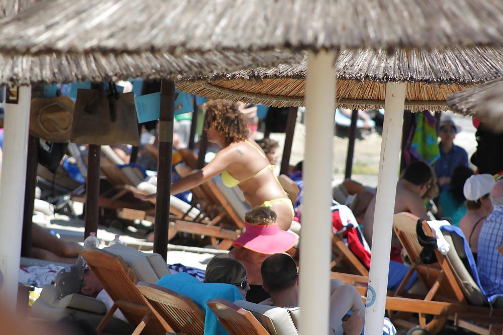 15P Topless beach in Mykonos1