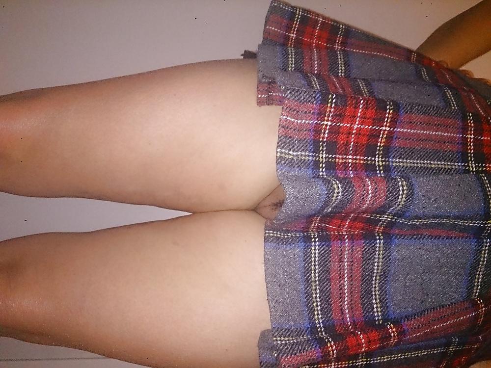 4P Petite jupe ecossaise 