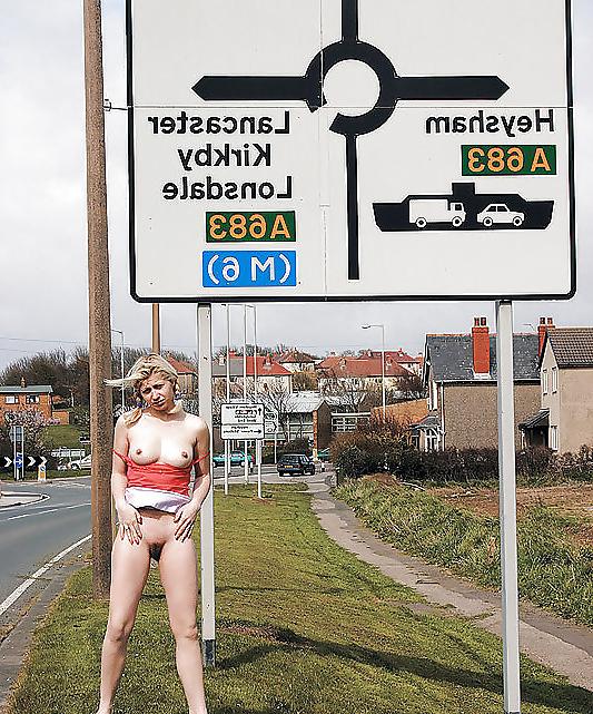 25P Uk sluts flashing