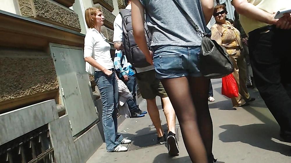 25P Nylon upskirt 18