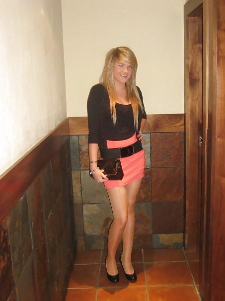 17P Pantyhose nylon girls