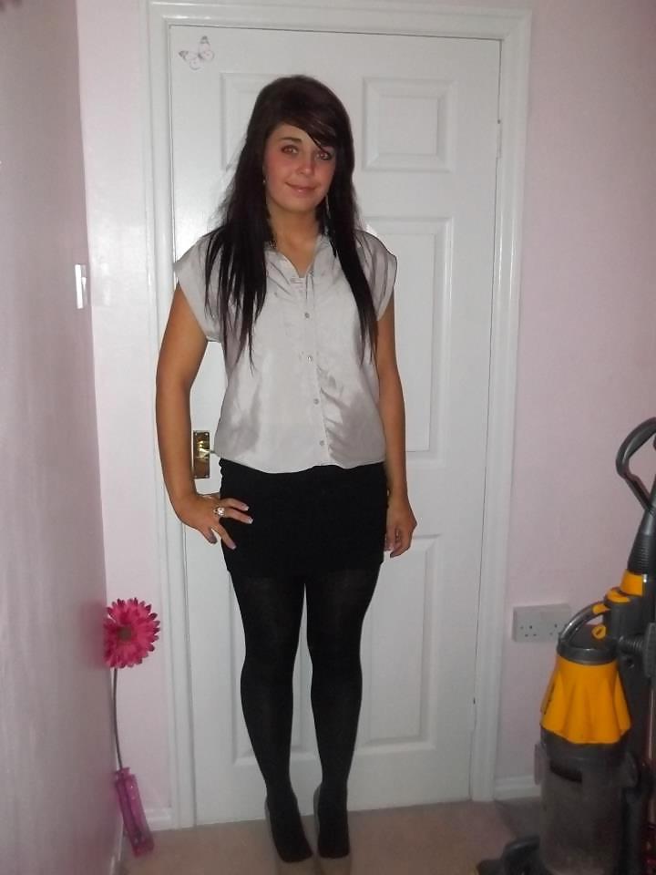 17P Pantyhose nylon girls