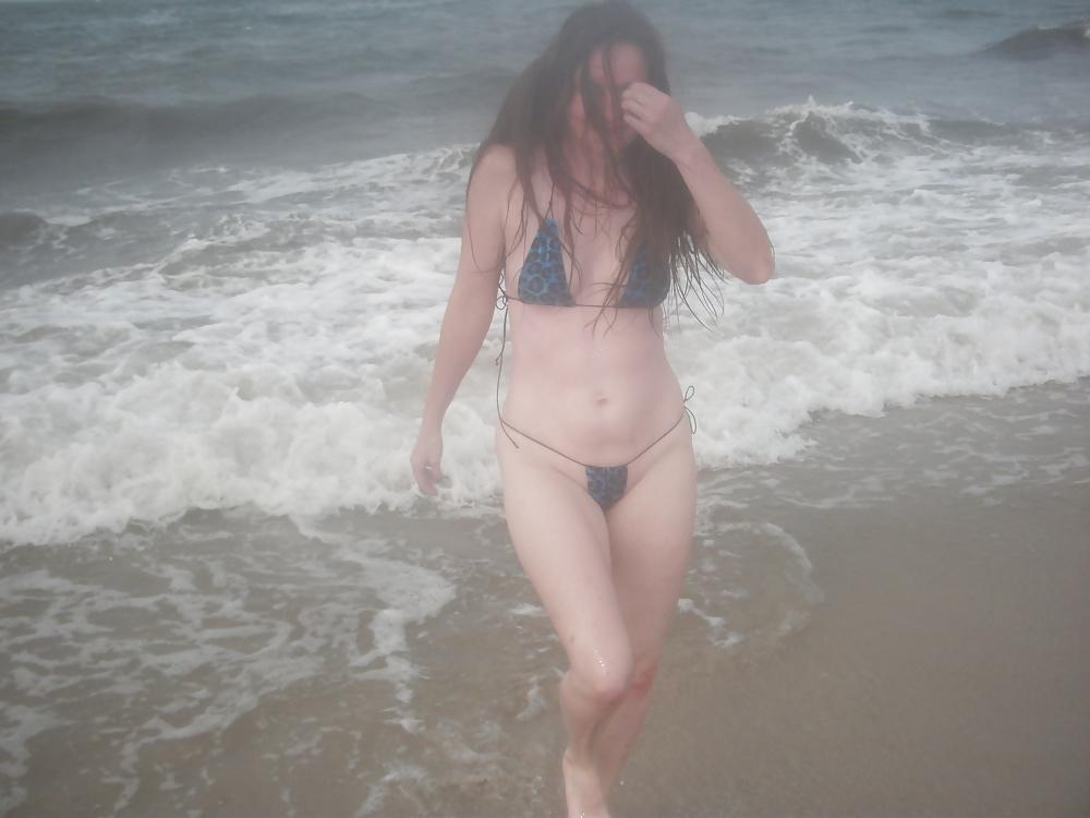 25P Both of us beach fun