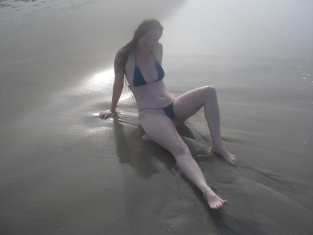 25P Both of us beach fun