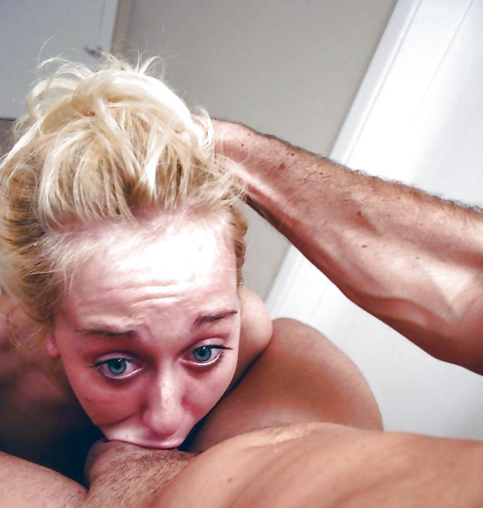 7P Your slut gf deep throating my cock