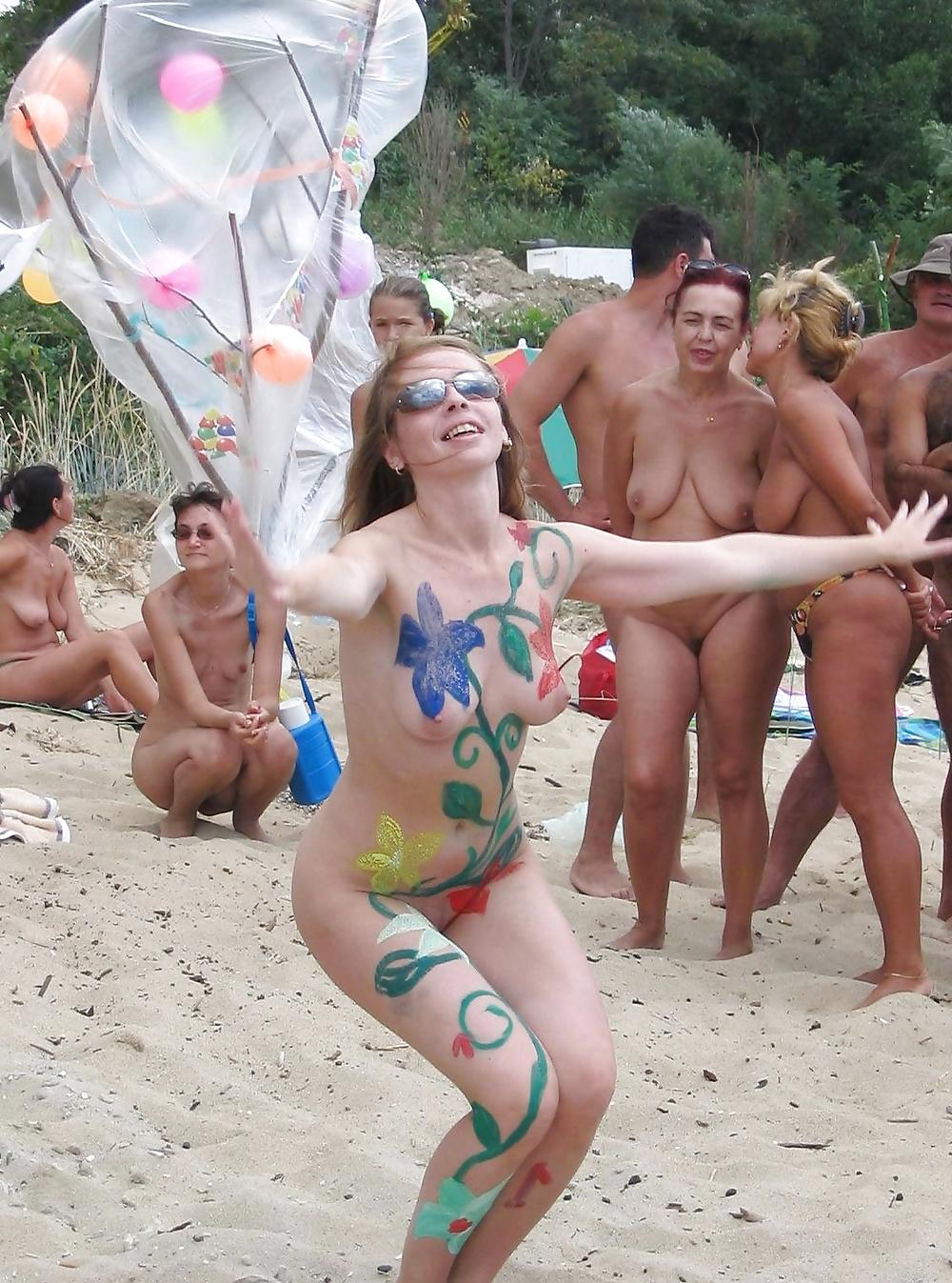 25P Mature beach bunnies and mermaids with natural tits XIX