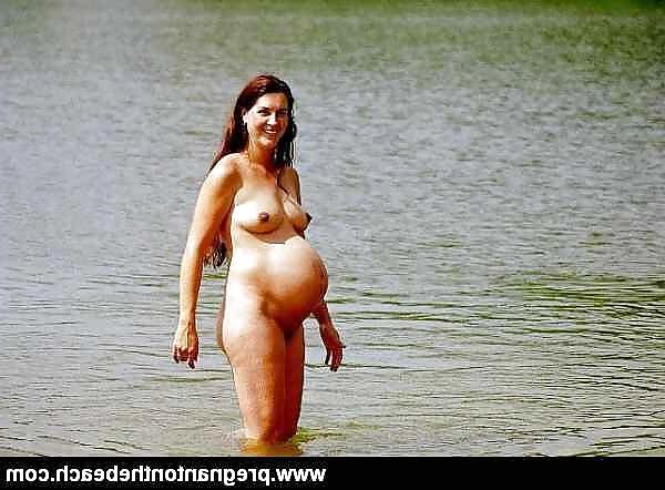 25P Beach Pregnant 2