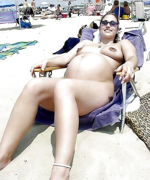25P Beach Pregnant 2