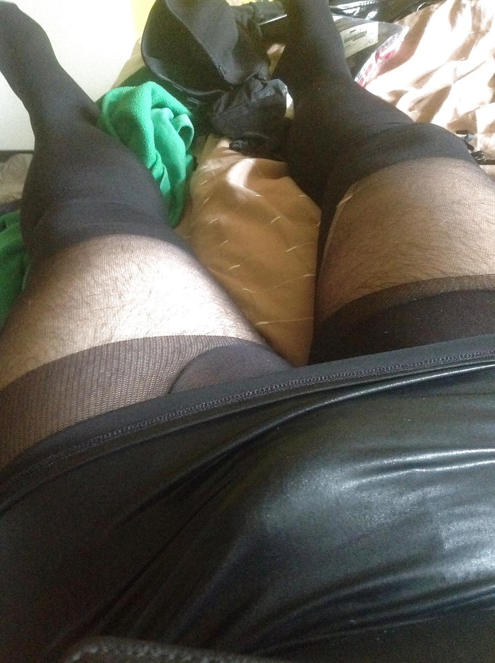 6P Some more stockings and layering nylon 
