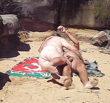 11P Nat and Howard have a fun day at a nude beach