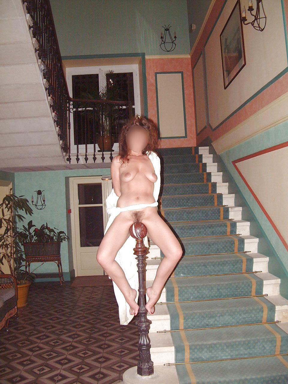 25P My cock used by hairy wife