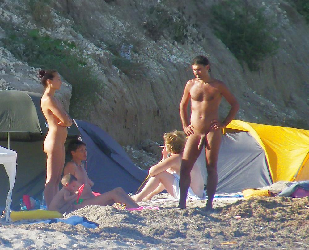 8P BIG COCK Beach August 2014 --MOE