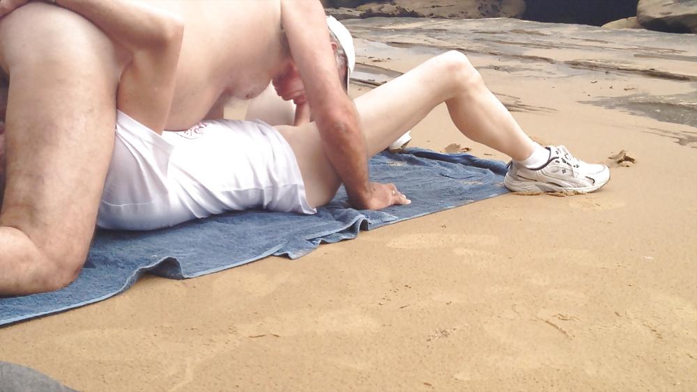 6P A day at the beach with michael