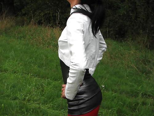 25P Leather bolero Girls from the web