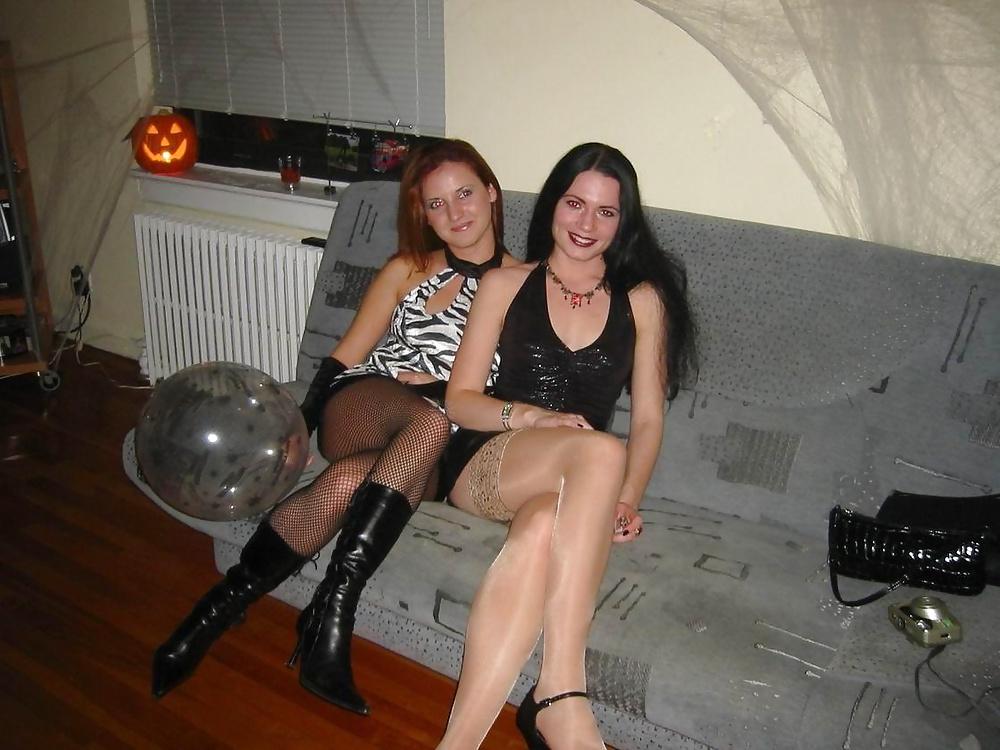 25P Nylon upskirt 26
