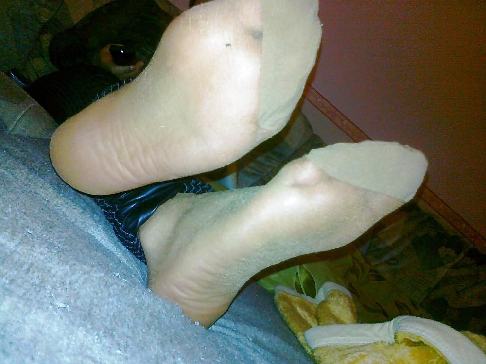 11P Girlfriend nylon sock