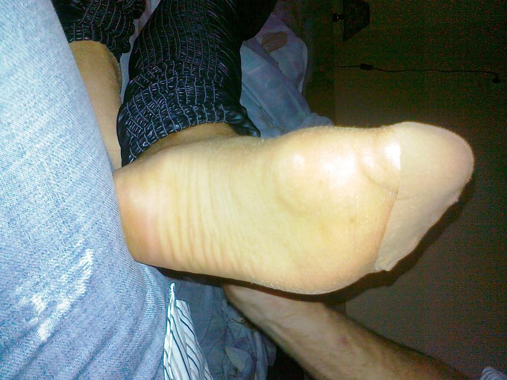 11P Girlfriend nylon sock