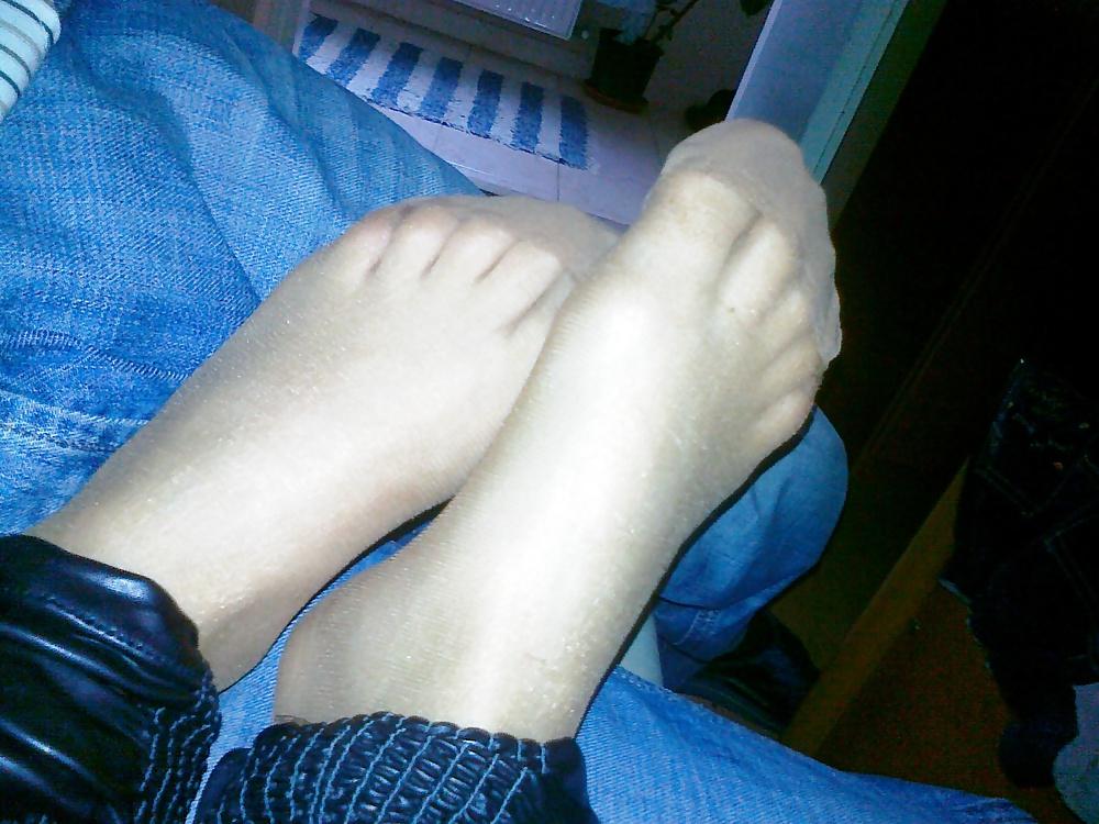 11P Girlfriend nylon sock