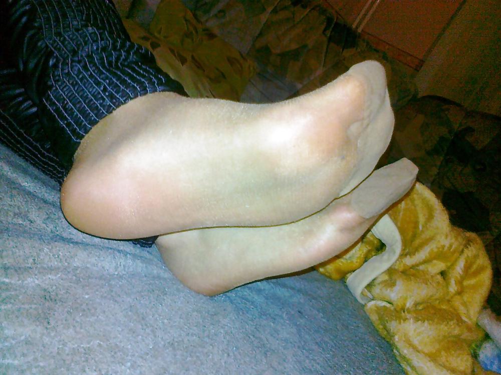 11P Girlfriend nylon sock