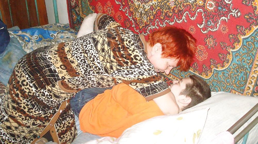 11P A woman and a young guy. Funny game!  