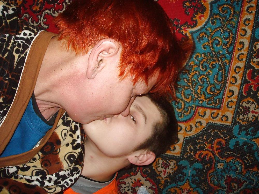 11P A woman and a young guy. Funny game!  