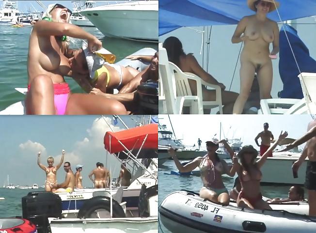 7P Miami Beach Boat Party Exhibitionist!
