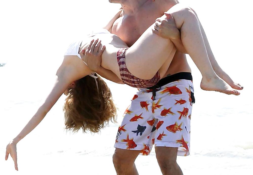 16P Jennette Mccurdy beach bikini