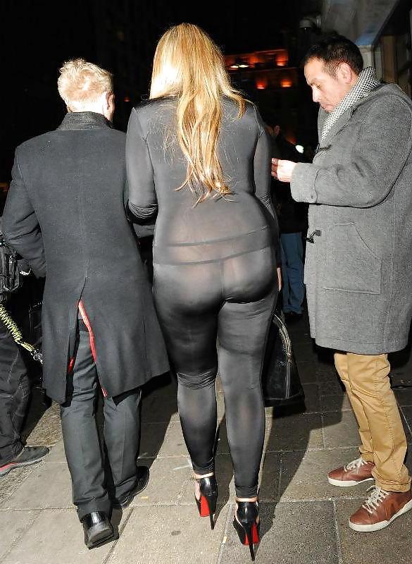 25P See through hot asses wearing thongs 2014