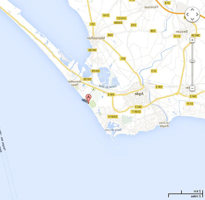 25P BAIE DES COCHONS, CAP D'AGDE (FRANCE)