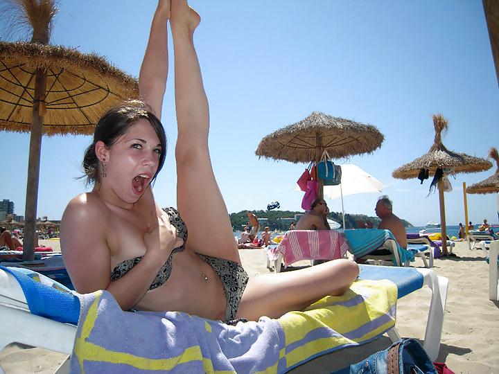 25P Sexy teens beach - 3