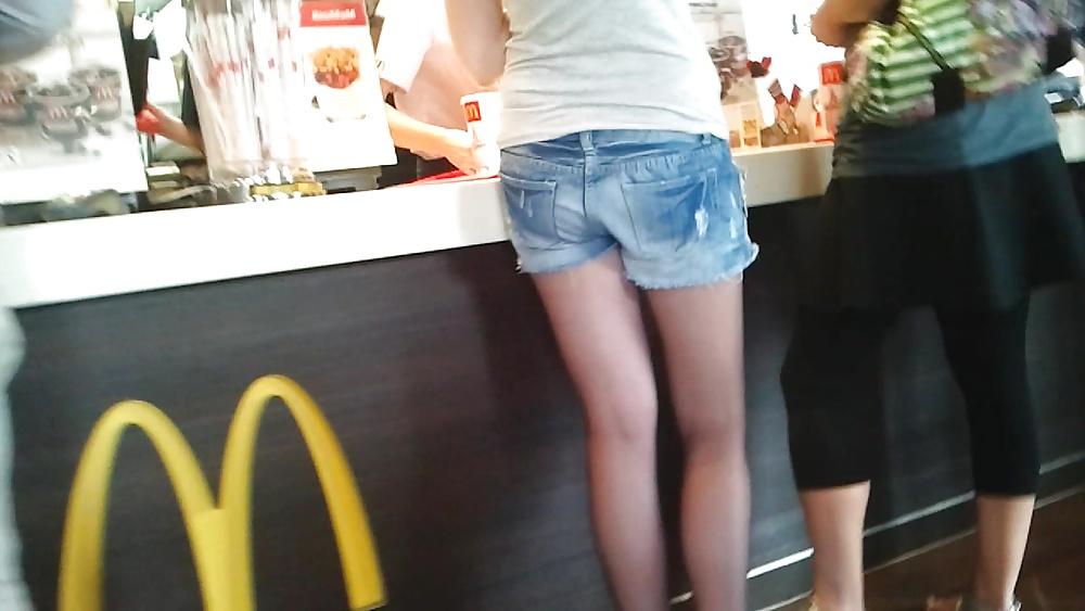 25P Nylon upskirt 28