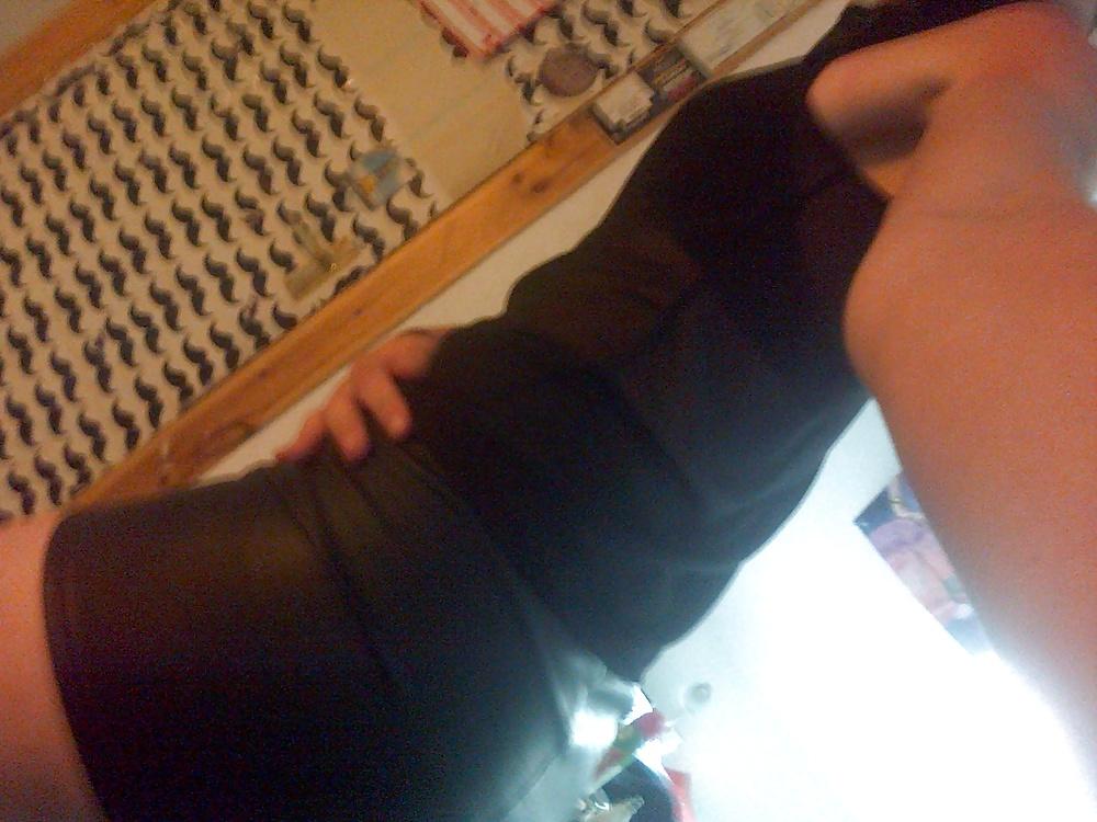 4P Little Leather Skirt