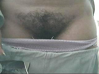 24P Revealing a hairy pussy