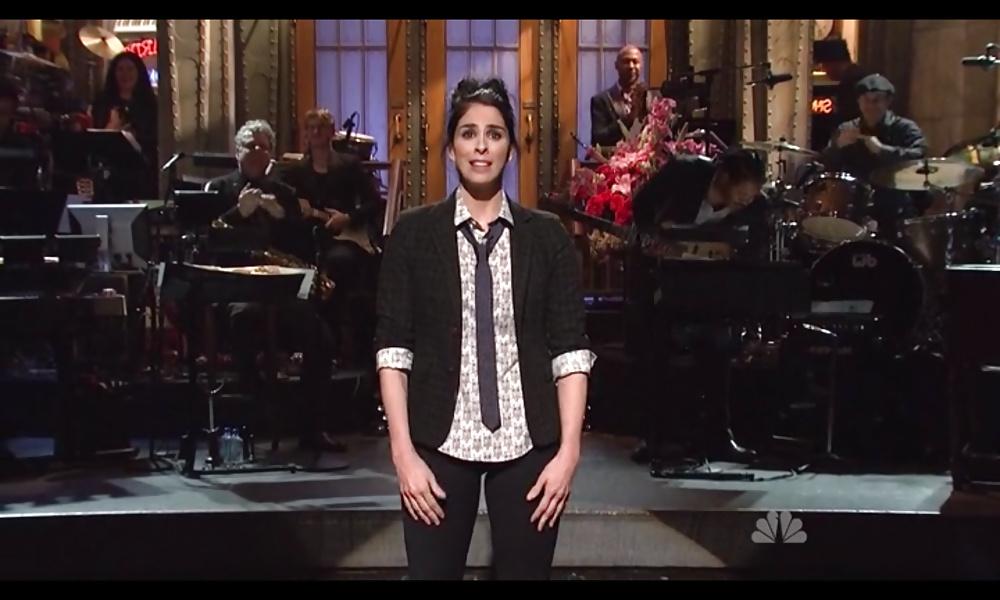 12P Sarah Silverman SNL tight pants