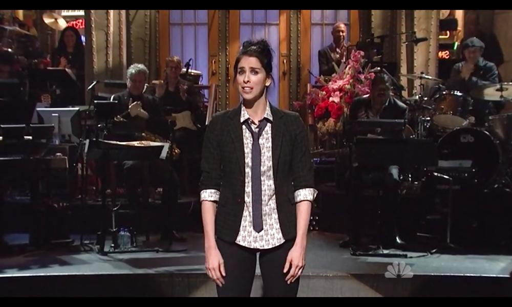 12P Sarah Silverman SNL tight pants