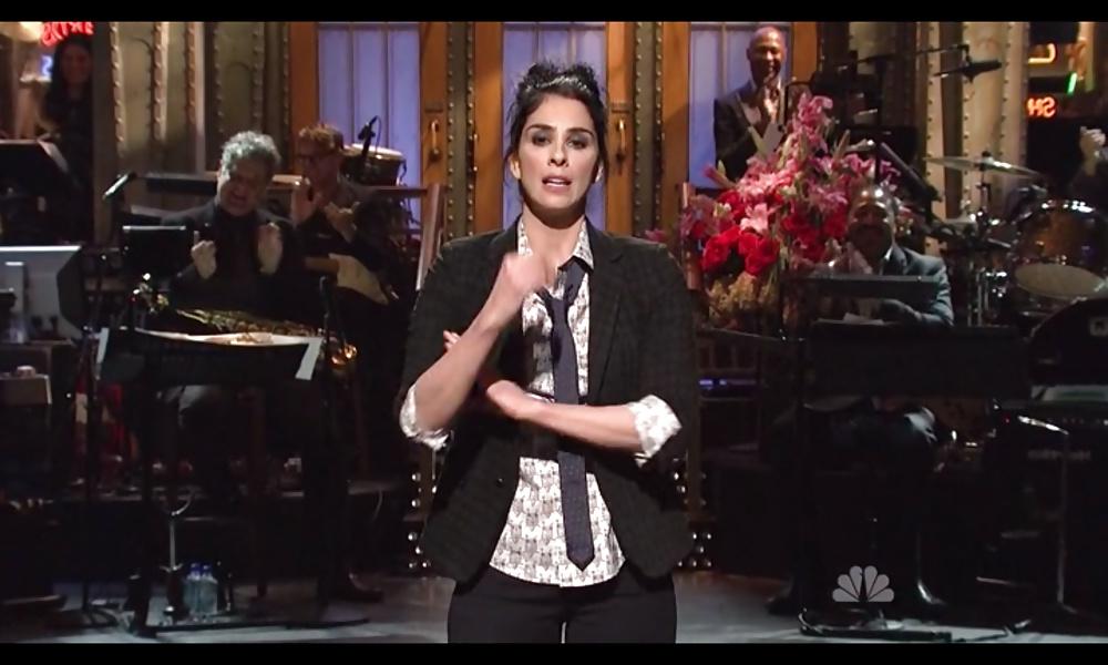 12P Sarah Silverman SNL tight pants